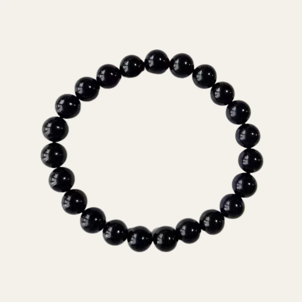 Pulsera de Obsidiana 8mm