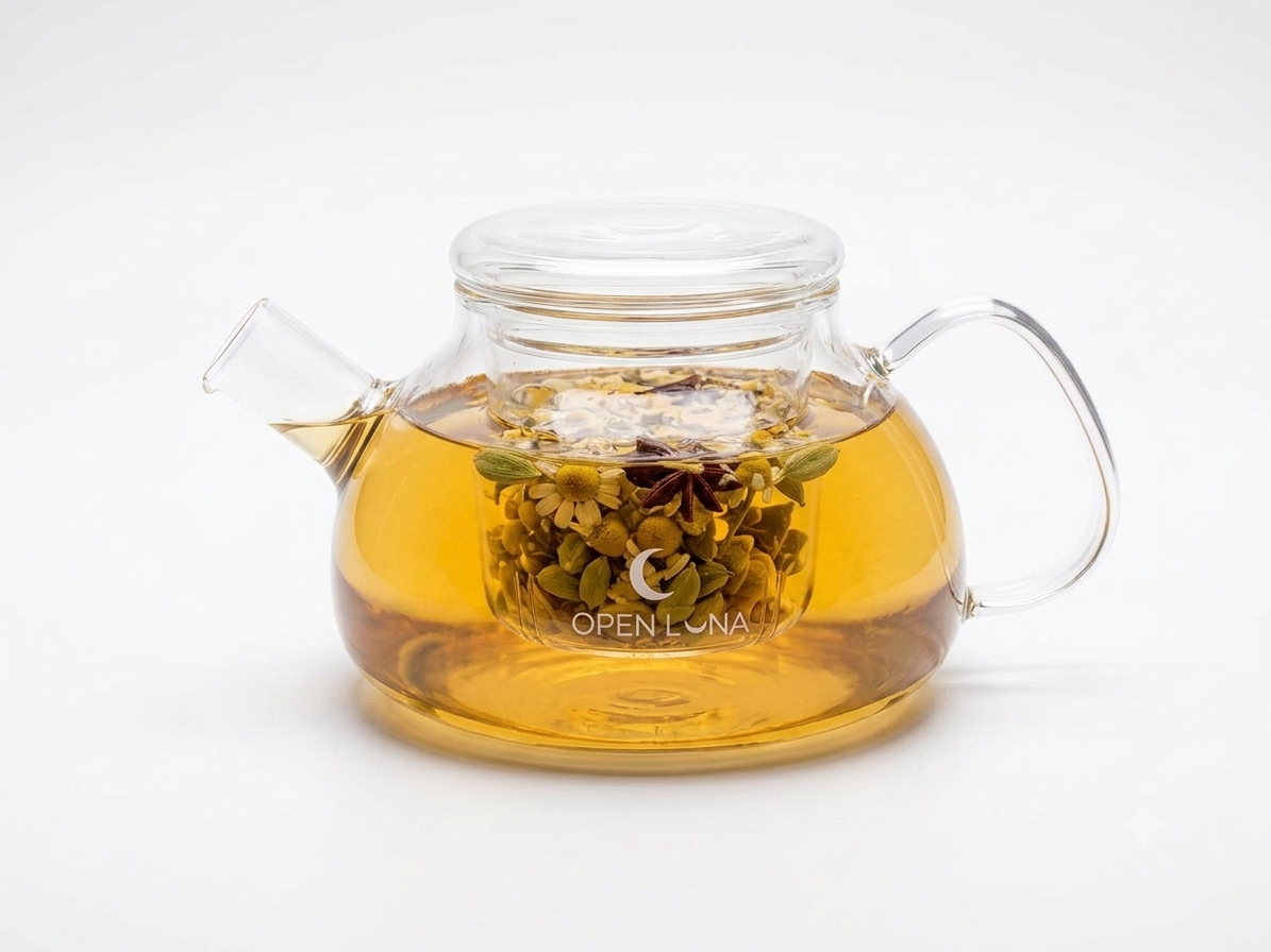 Tetera de Vidrio con Infusor Integrado
