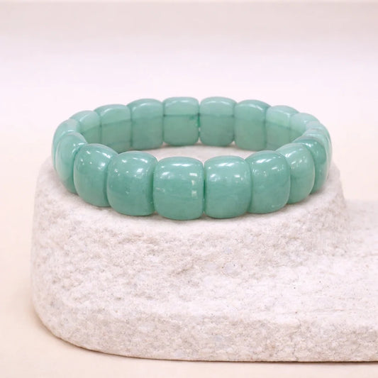 Pulsera de Aventurina Ovalada - Prosperidad