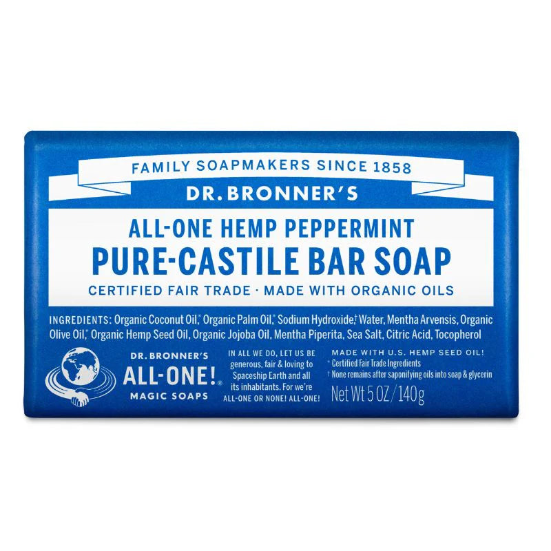 Jabon en Barra Dr. Bronners organicos (Para baño)