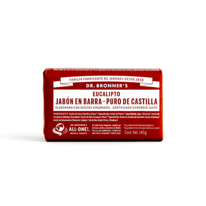Jabon en Barra Dr. Bronners organicos (Para baño)