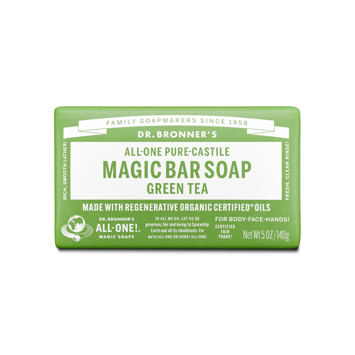Jabon en Barra Dr. Bronners organicos (Para baño)