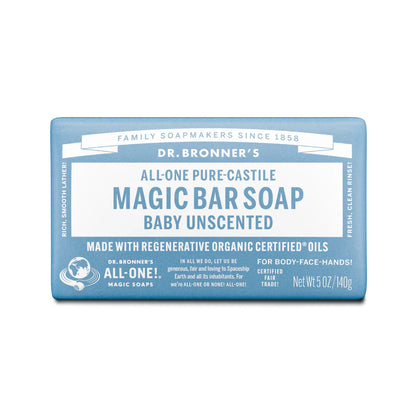 Jabon en Barra Dr. Bronners organicos (Para baño)