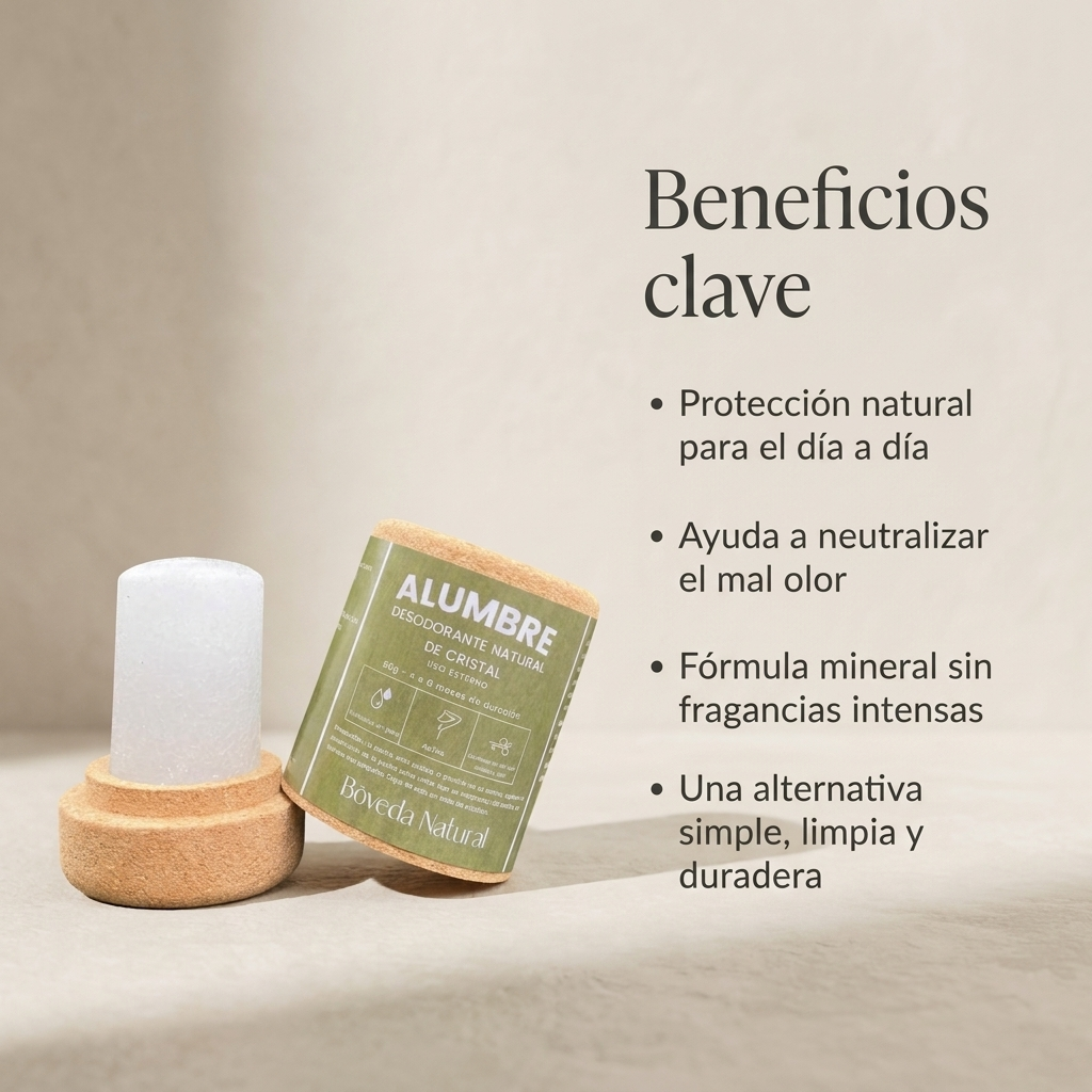 Desodorante de alumbre 60g