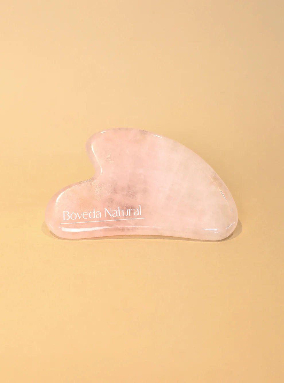 Gua-sha cuarzo rosa