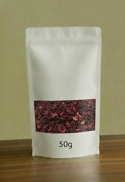 🌺 Flor de Jamaica Seca – Infusión Natural Refrescante