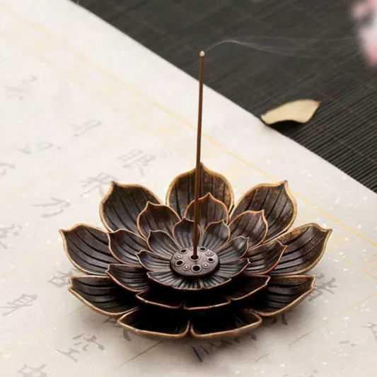 Porta-incienso Flor de Loto