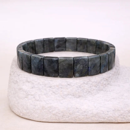 Pulsera de Labradorita Cuadrada - Intuición