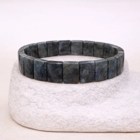 Pulsera de Labradorita Cuadrada - Intuición