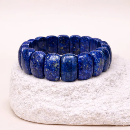Pulsera de Lapizlázuli Ovalada - Intuición