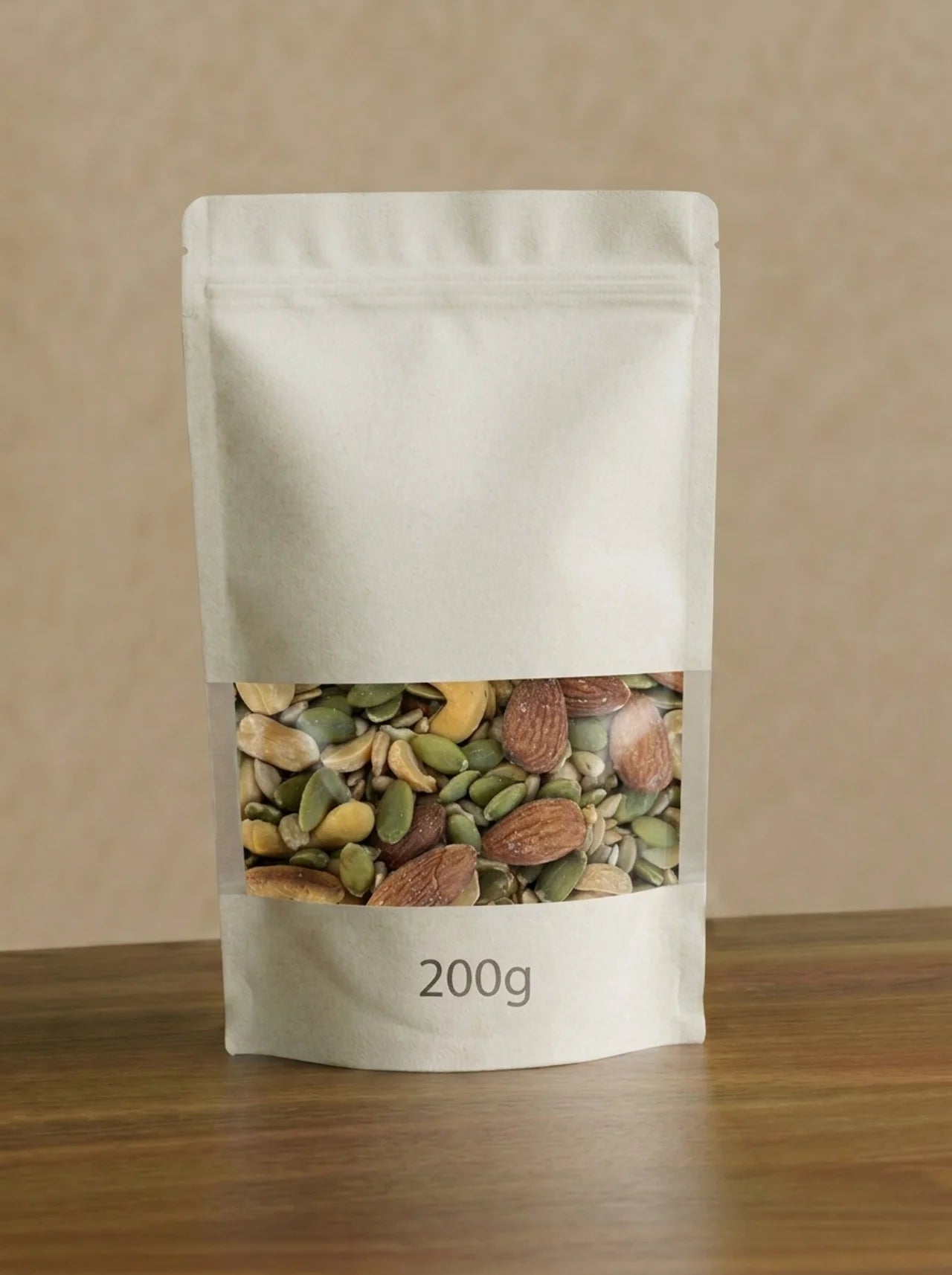 Nueces y semillas mixtas sin sal