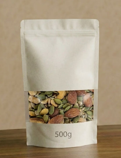 Nueces y semillas mixtas sin sal