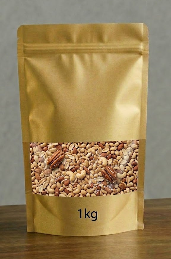 Nueces mixtas con sal
