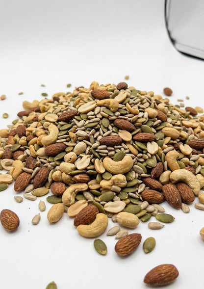 Nueces y semillas mixtas sin sal