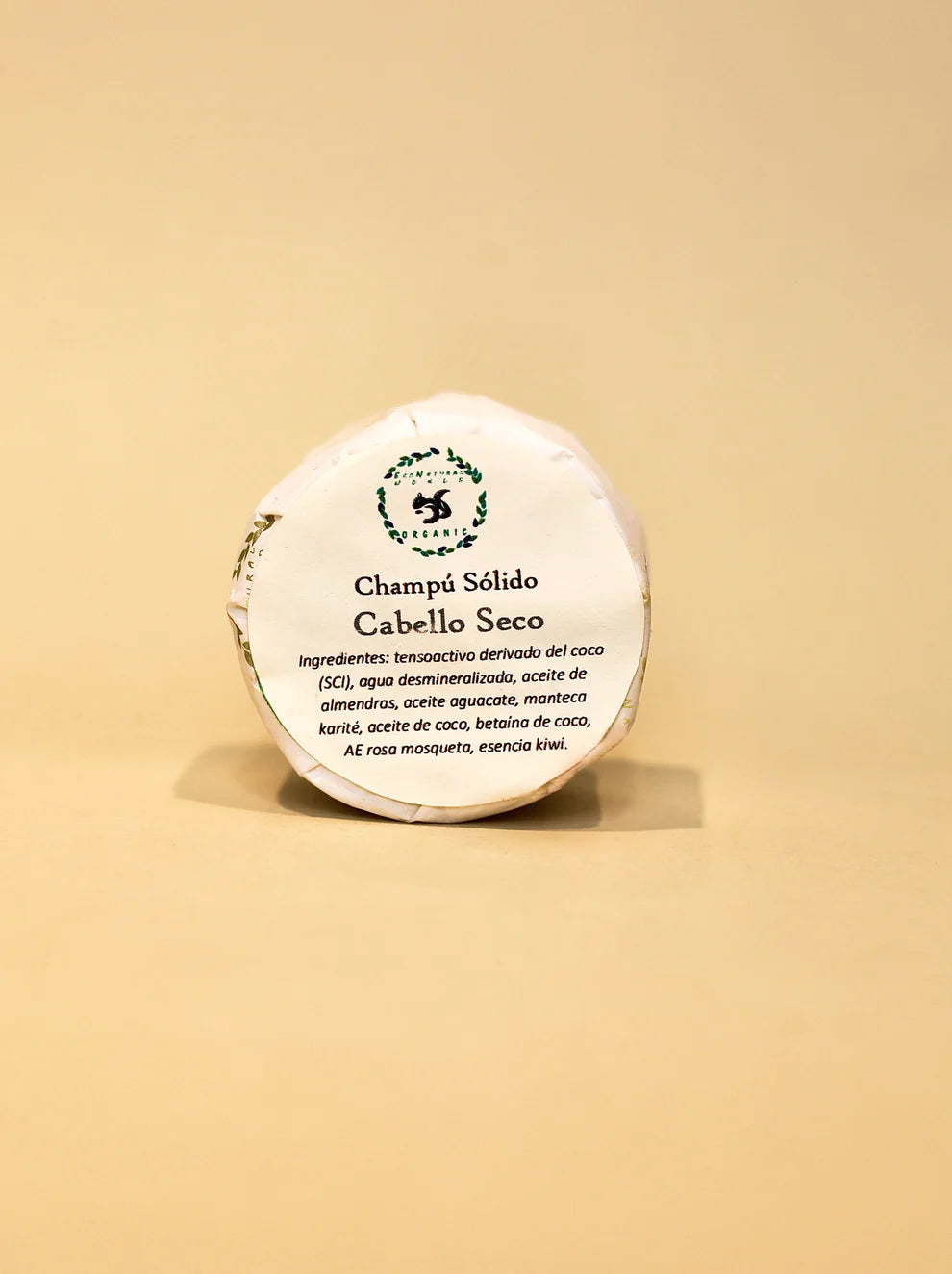 Shampoo Sólido de Ruibarbo- cabello seco