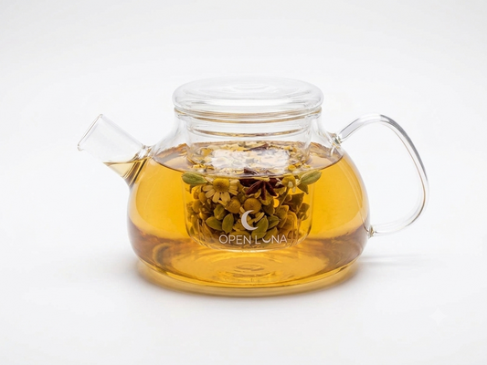 Tetera de Vidrio con Infusor Integrado