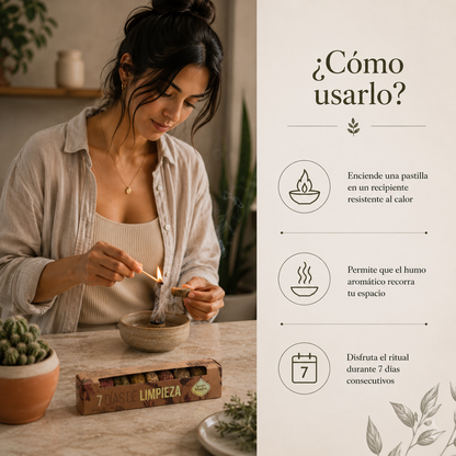 Pastilla 7 dias de limpieza (sagrada madre)