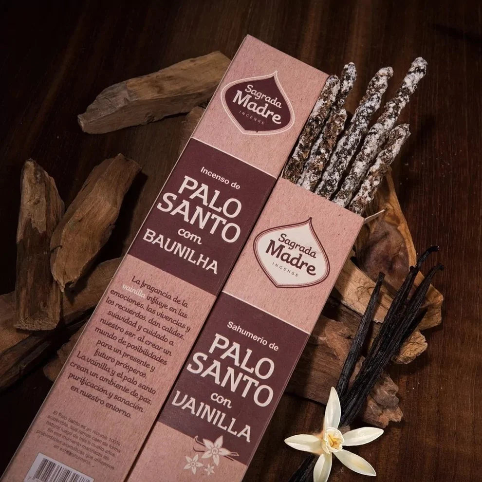 Incienso de palo santo con Vainilla