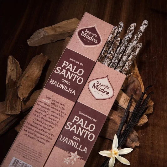 Incienso de palo santo con Vainilla