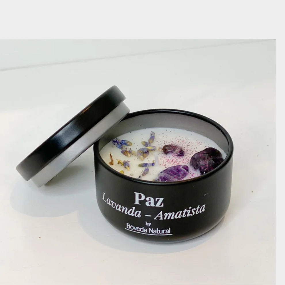 Velas Paz - Lavanda y Amatista