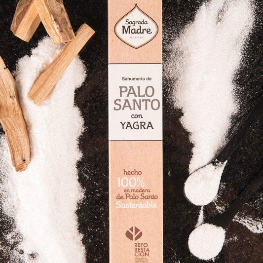 Incienso de palo santo con yagra